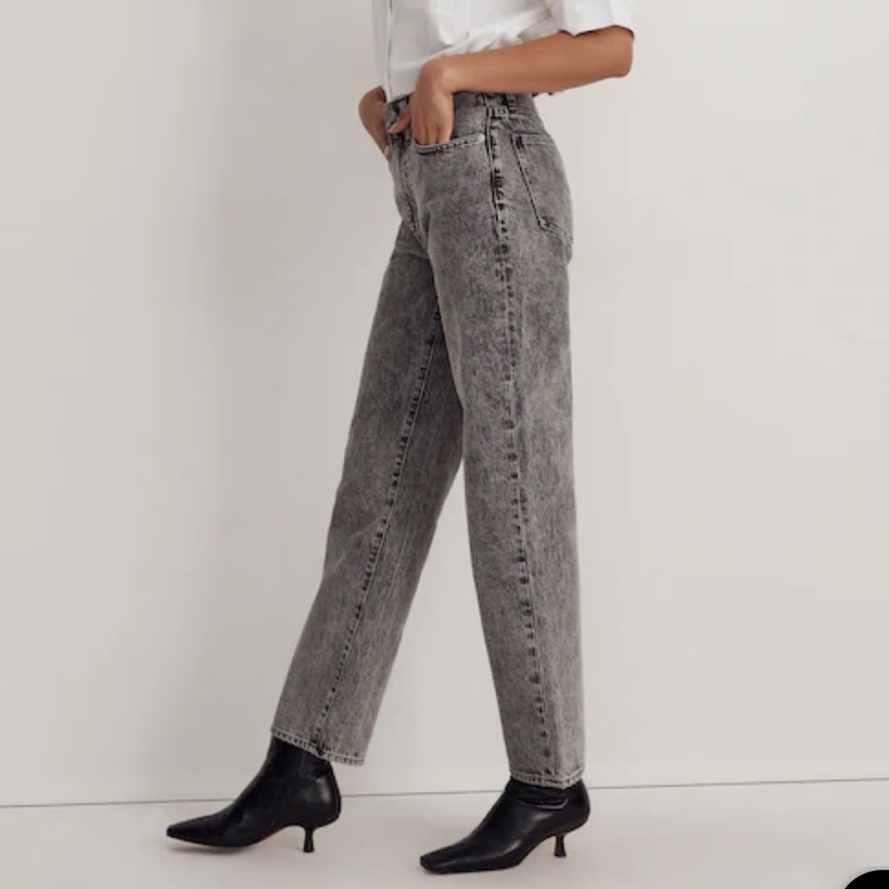 Madewell The Perfect Vintage Straight Jean in Acid Wash